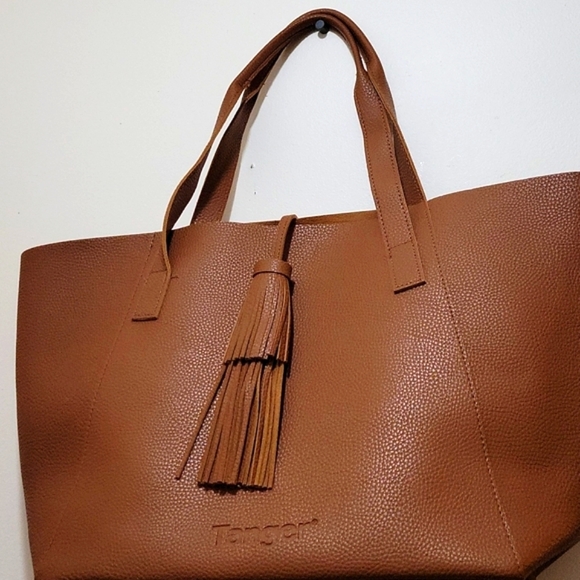 Tanger Tote Big Leather Bag - Picture 4 of 5